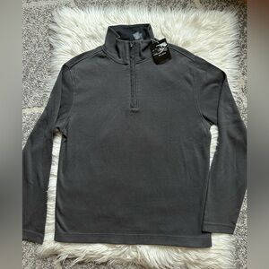Soft half-zip pullover